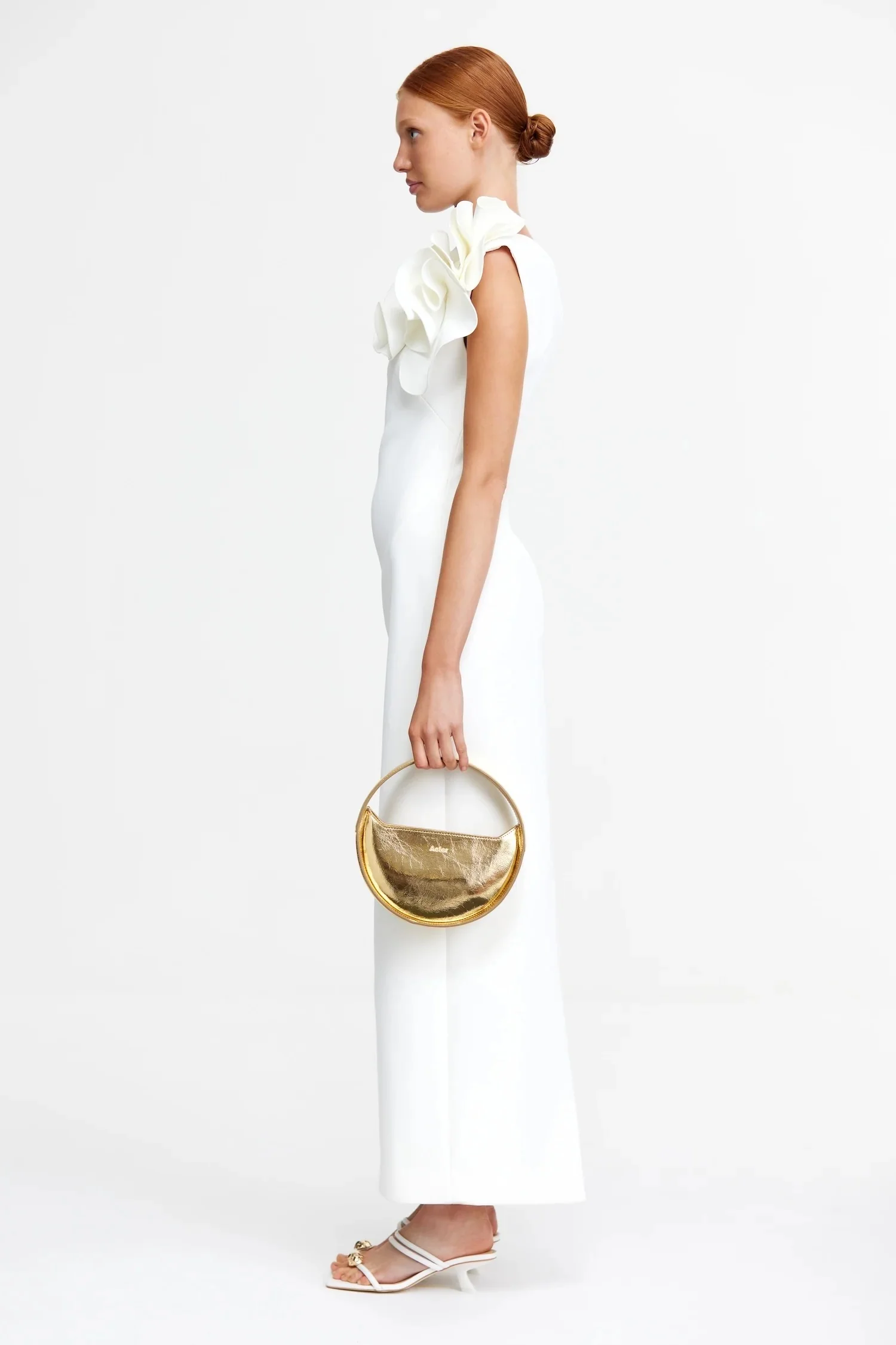 Acler Baby Birch Bag - Gold - Image 4