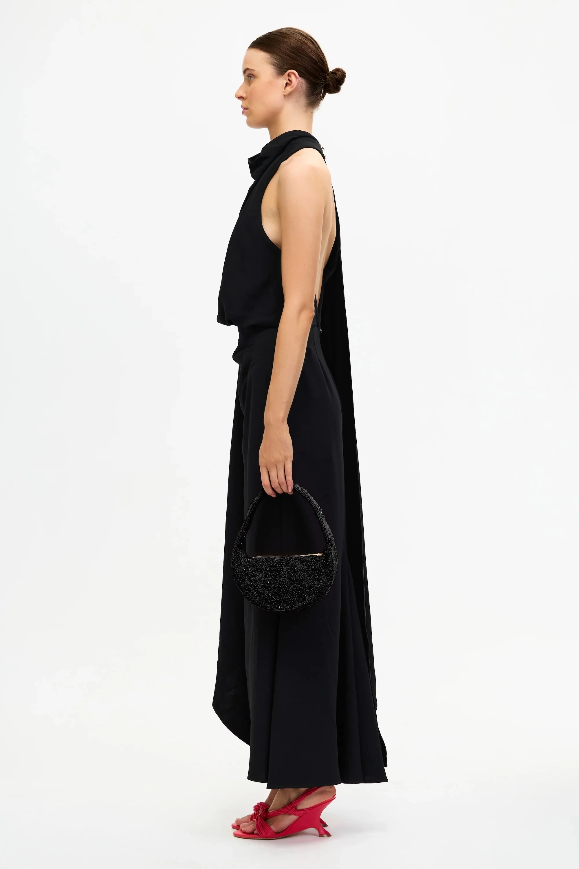 Acler Bead Birch Bag - Black - Image 5