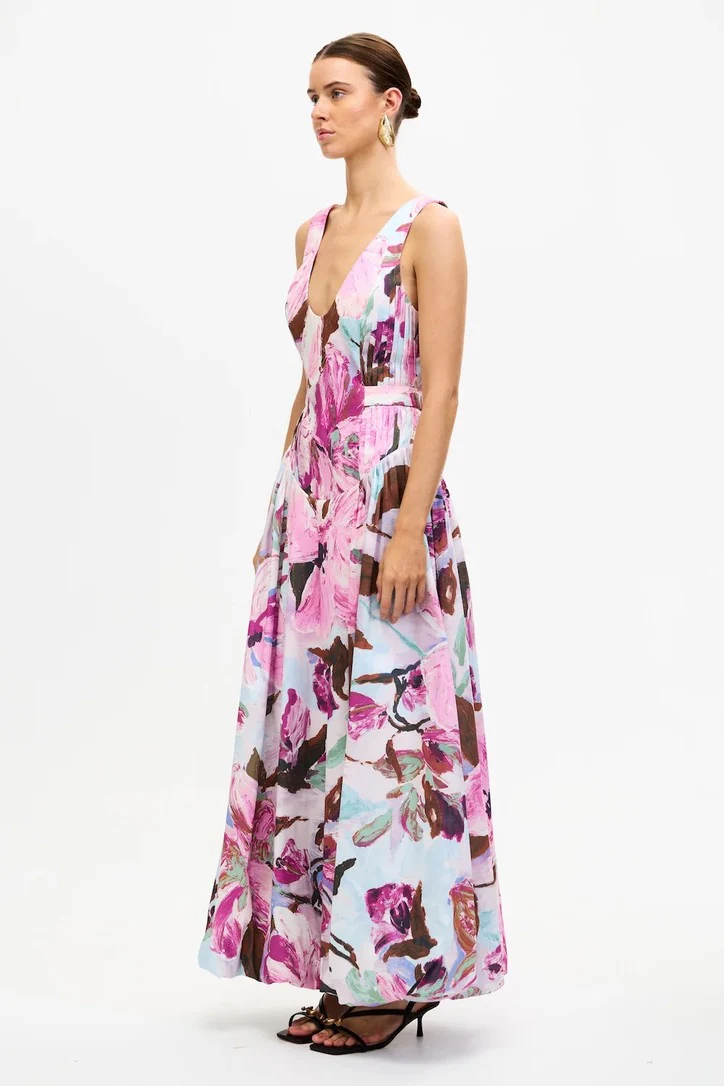Acler Flosh Maxi Dress - Wild Wisteria - Image 2