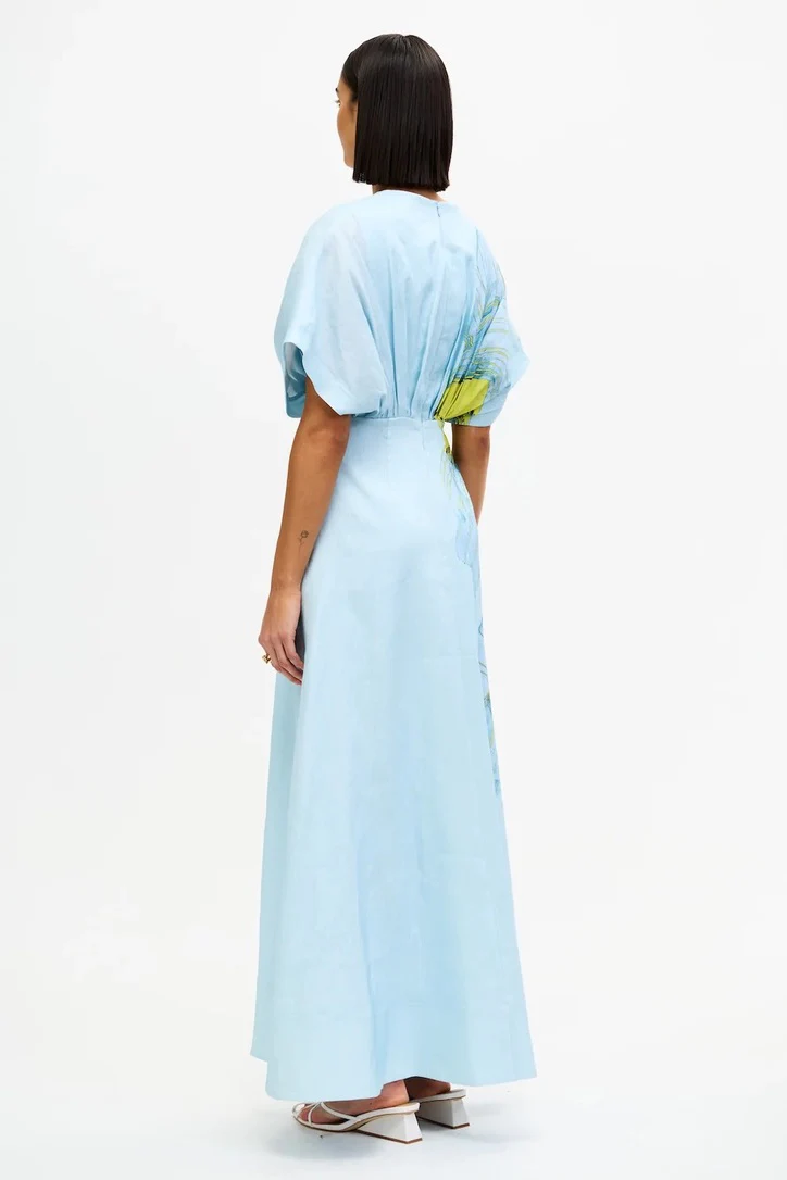 Acler Glamorgan Maxi Dress - Dayflower - Image 3