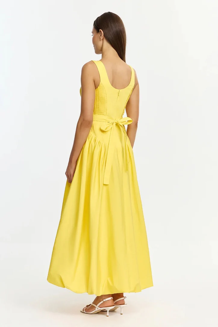 Acler Horedon Maxi Dress - Daffodil - Image 3