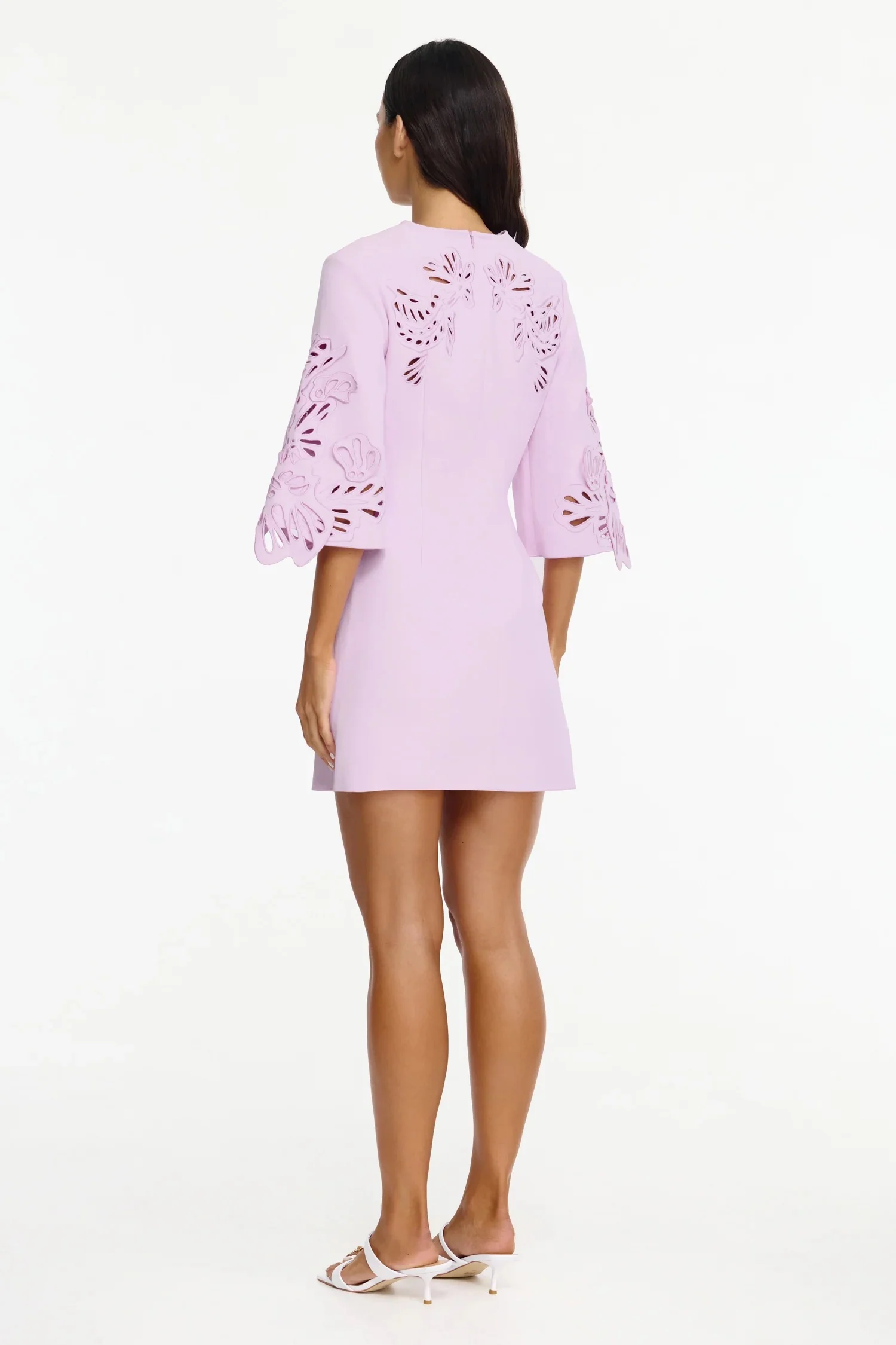 Acler Leesbrook Mini Dress - Wisteria - Image 3