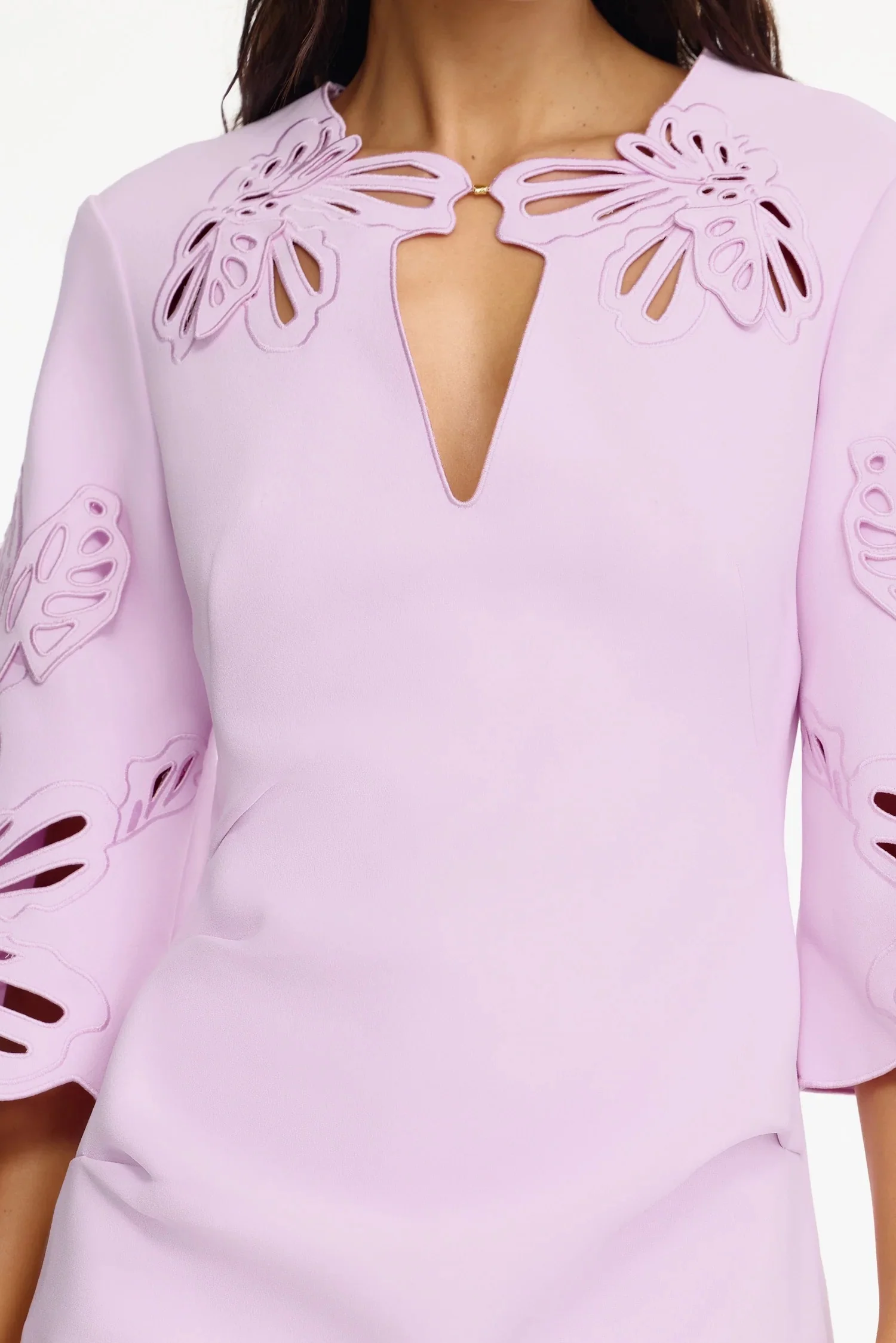 Acler Leesbrook Mini Dress - Wisteria - Image 4