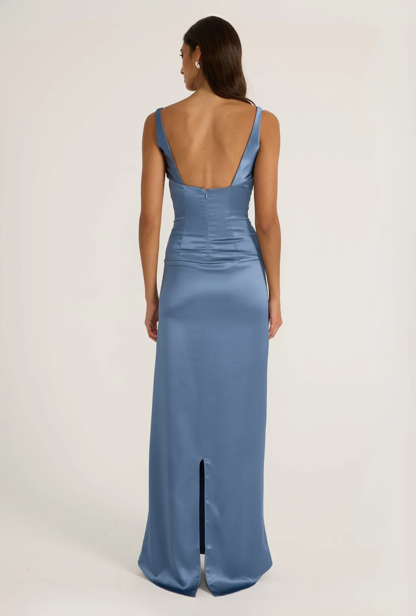 Ance Gria Atlein Gown - Blue - Image 3