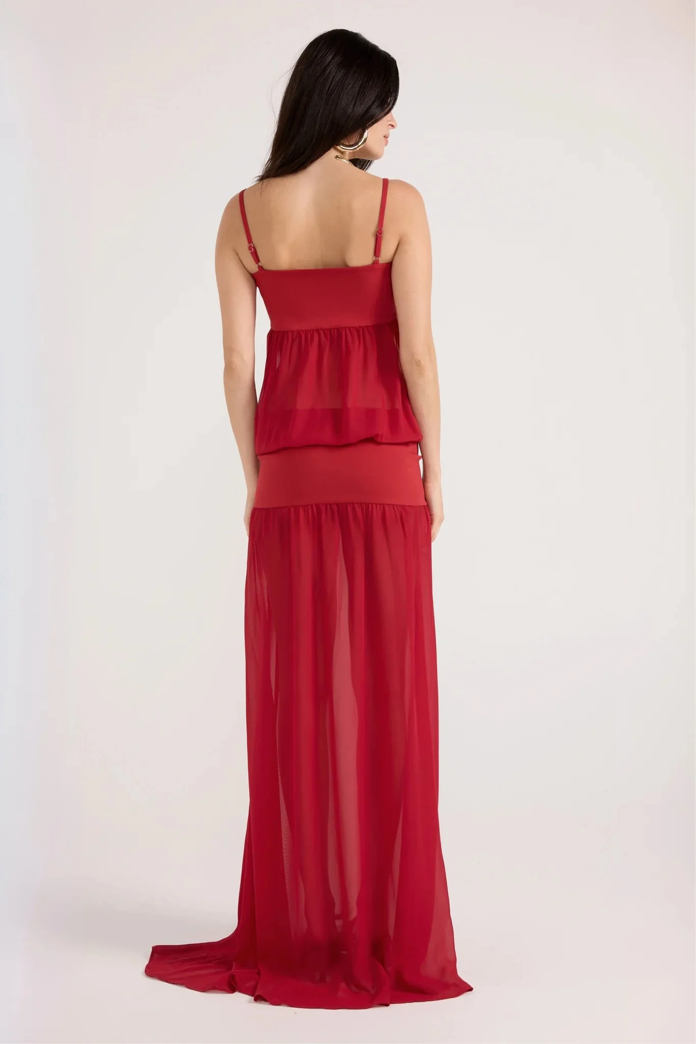 Ance Gria Romeo Gown - Red - Image 6
