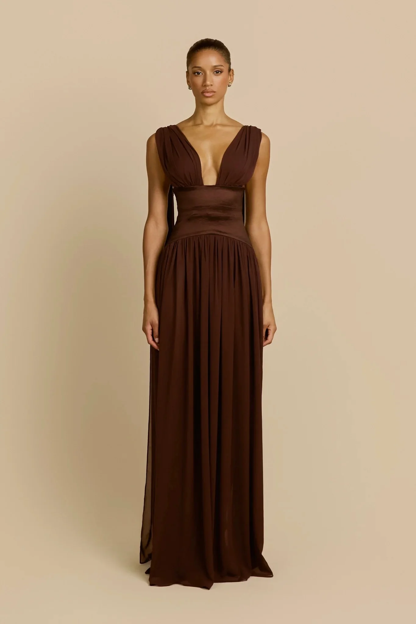 Arcina Ori Ramona Dress - Cocoa