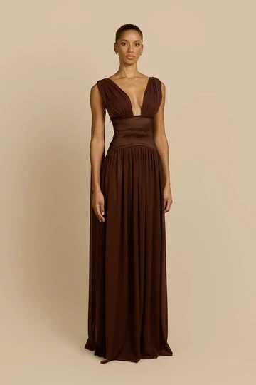 Arcina Ori Ramona Dress - Cocoa - Image 2