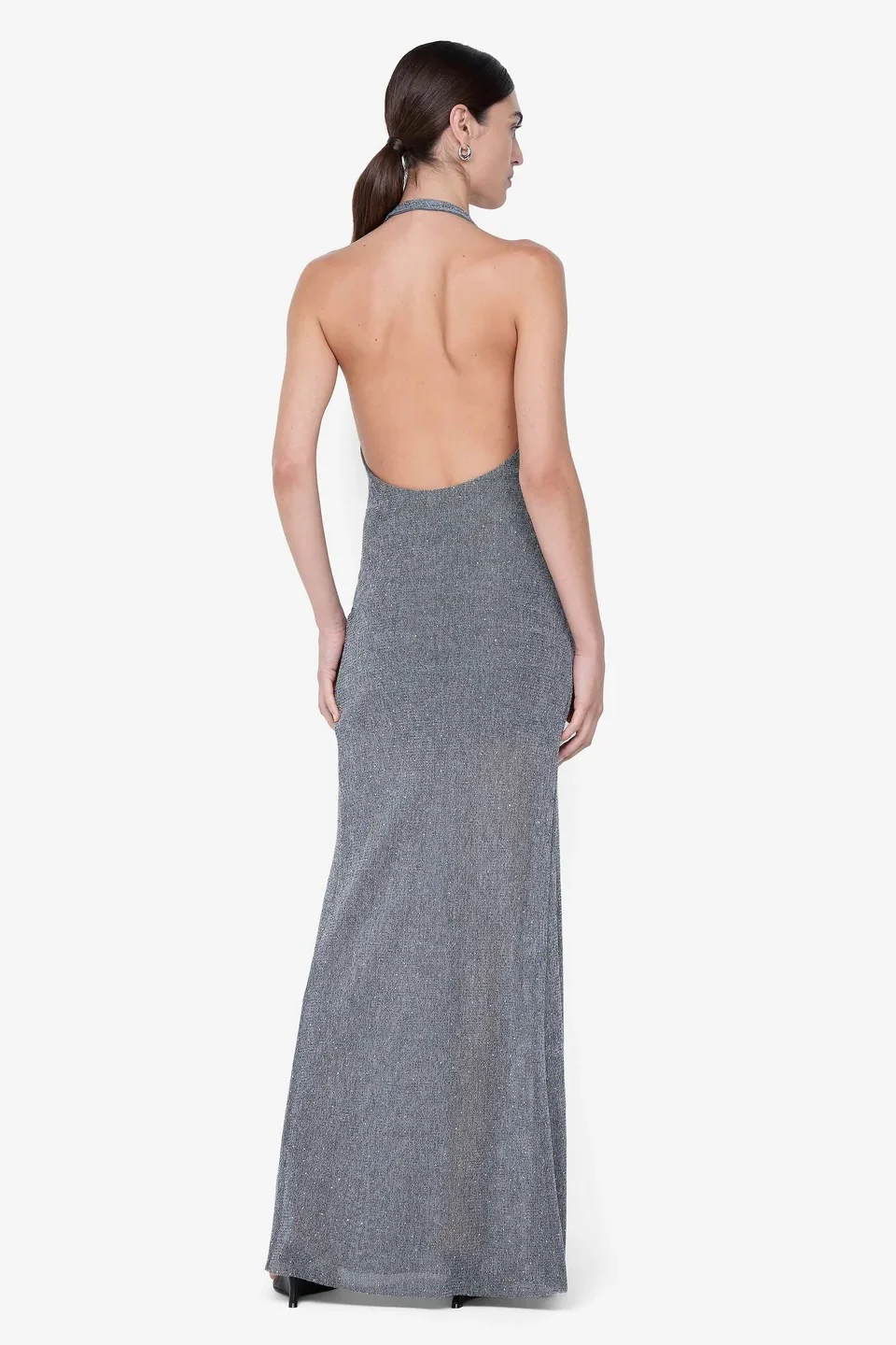 Bec & Bridge Astra Drape Maxi Dress - Chrome - Image 2