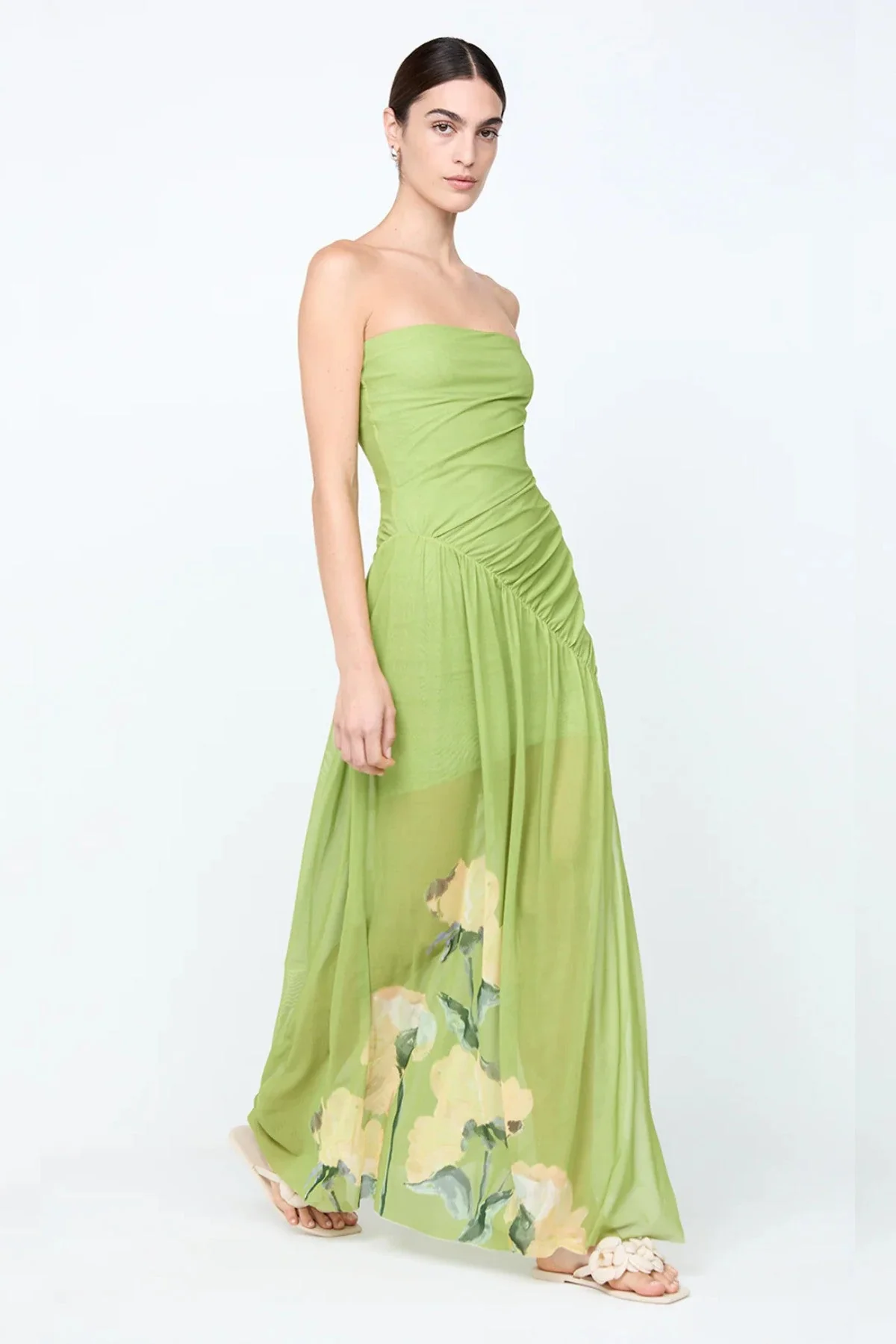 Bec & Bridge Citrina Strapless Dress - Aniya Floral - Image 2