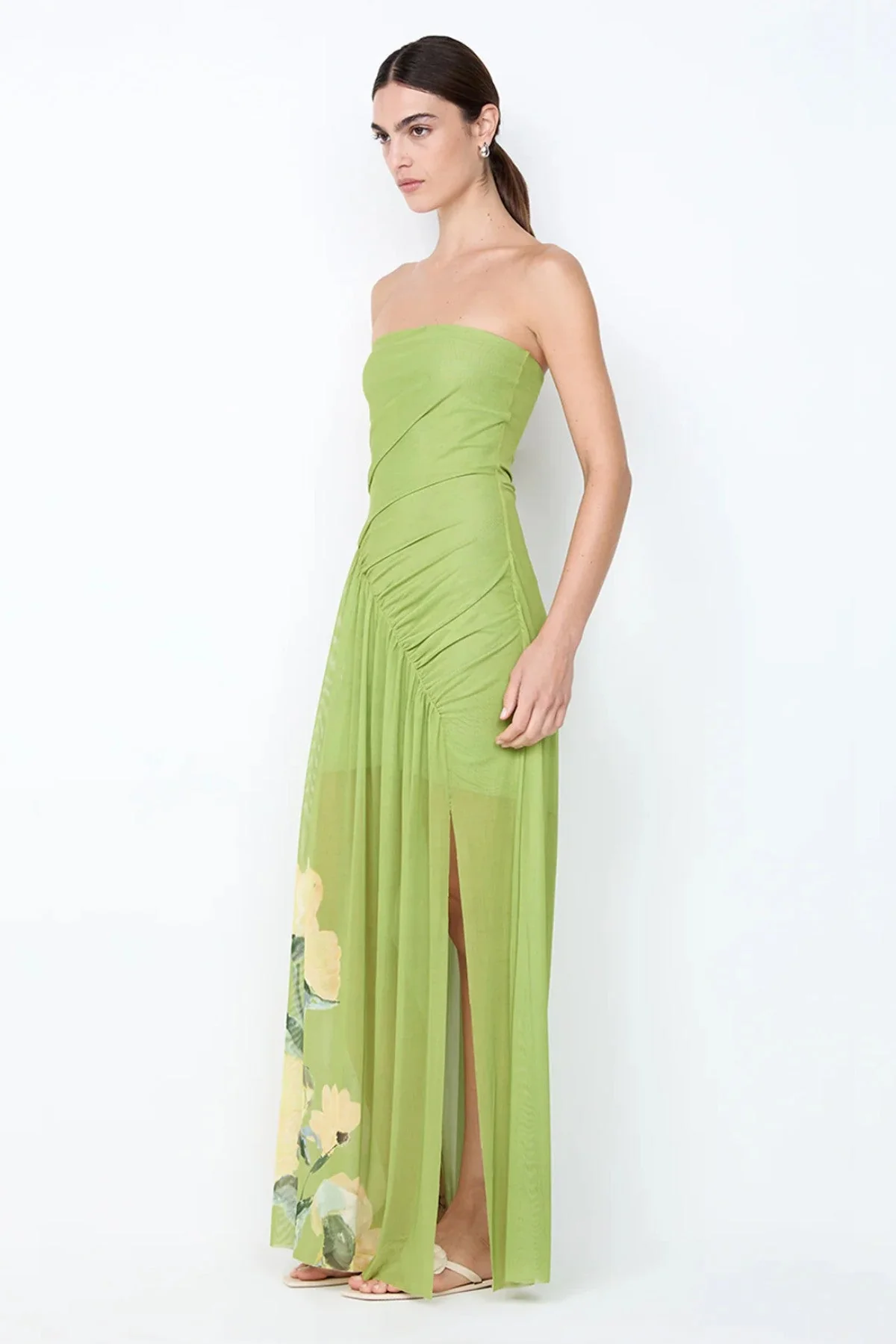 Bec & Bridge Citrina Strapless Dress - Aniya Floral - Image 7