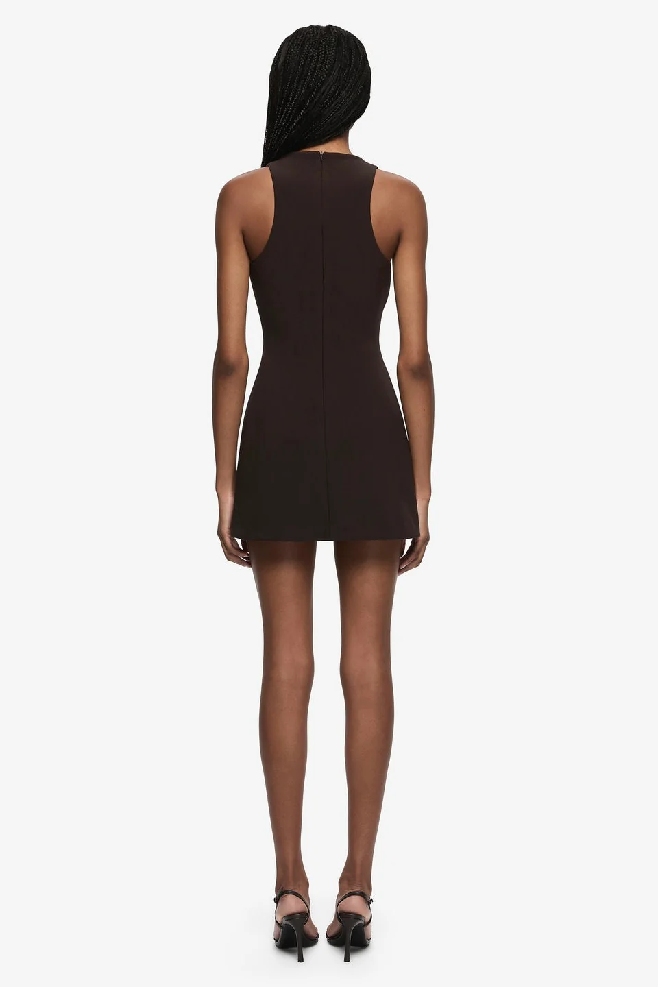 Bec & Bridge Gemma Racer Mini Dress - Espresso - Image 4