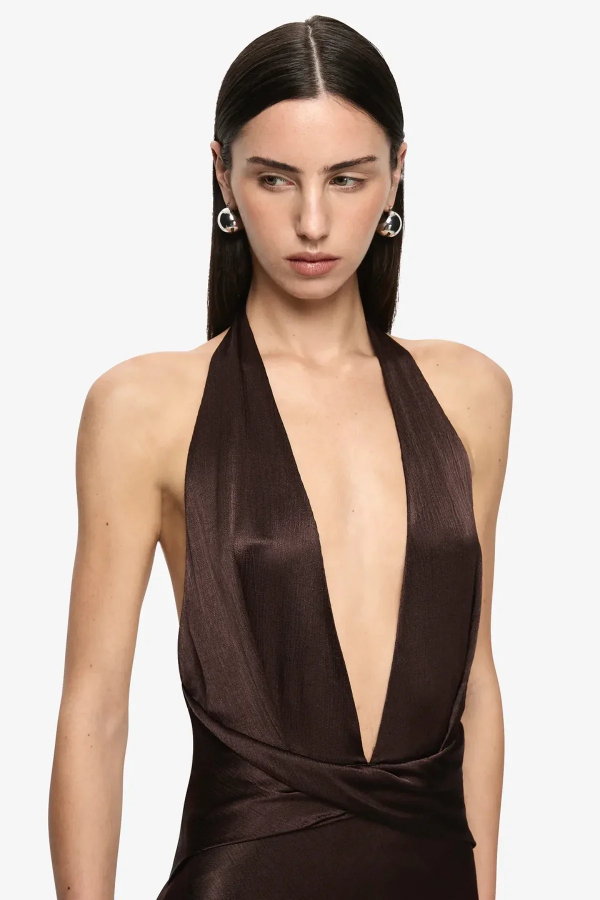 Bec & Bridge Irina Maxi Dress - Espresso - Image 3