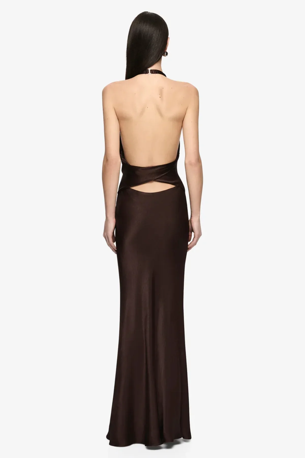 Bec & Bridge Irina Maxi Dress - Espresso - Image 4