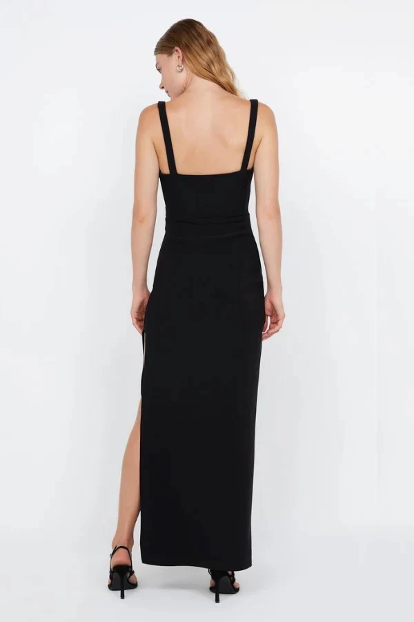 Bec & Bridge Leora Tuck Maxi Dress - Black - Image 4