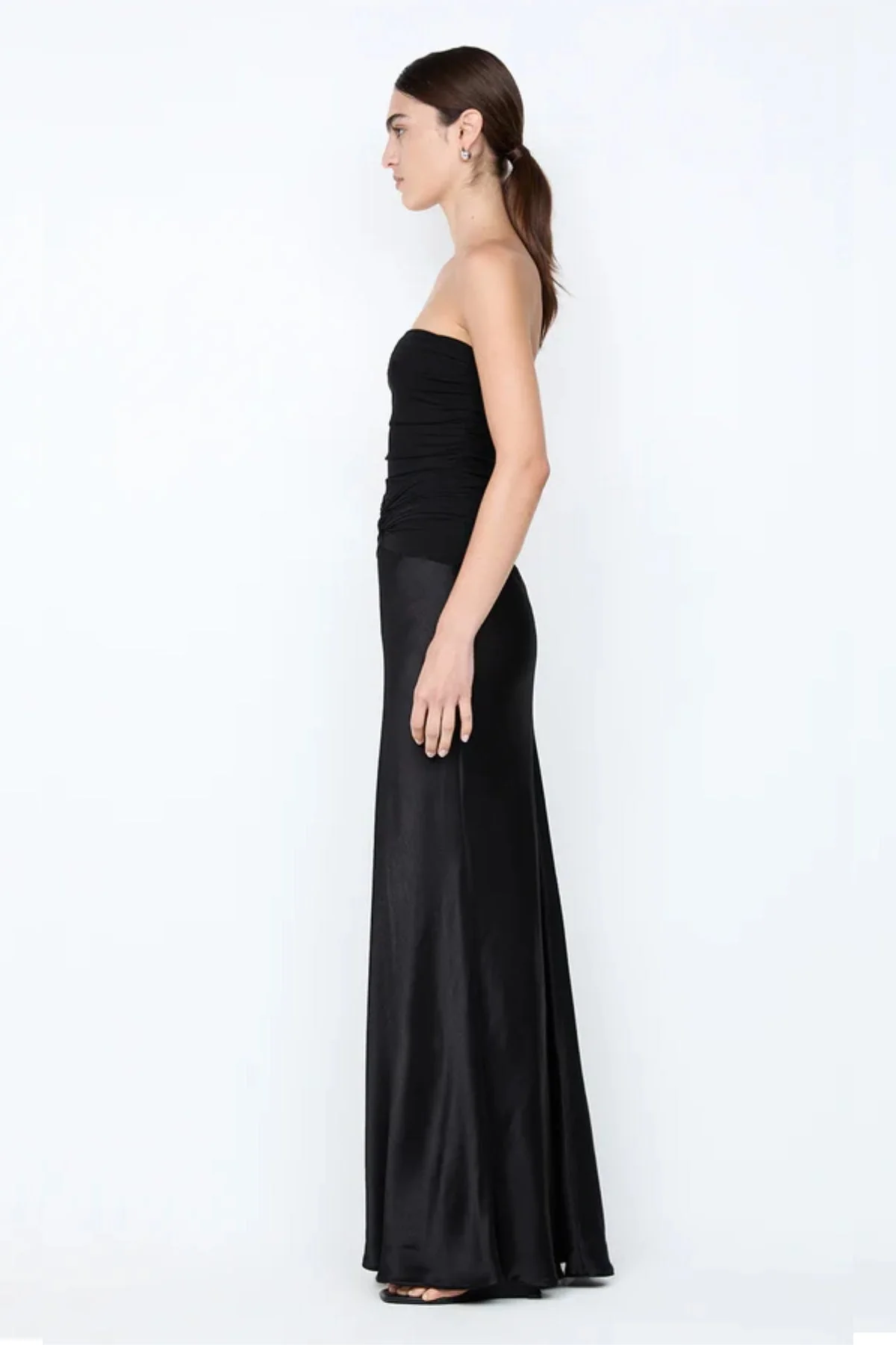 Bec & Bridge Millah Strapless Dress - Black - Image 3