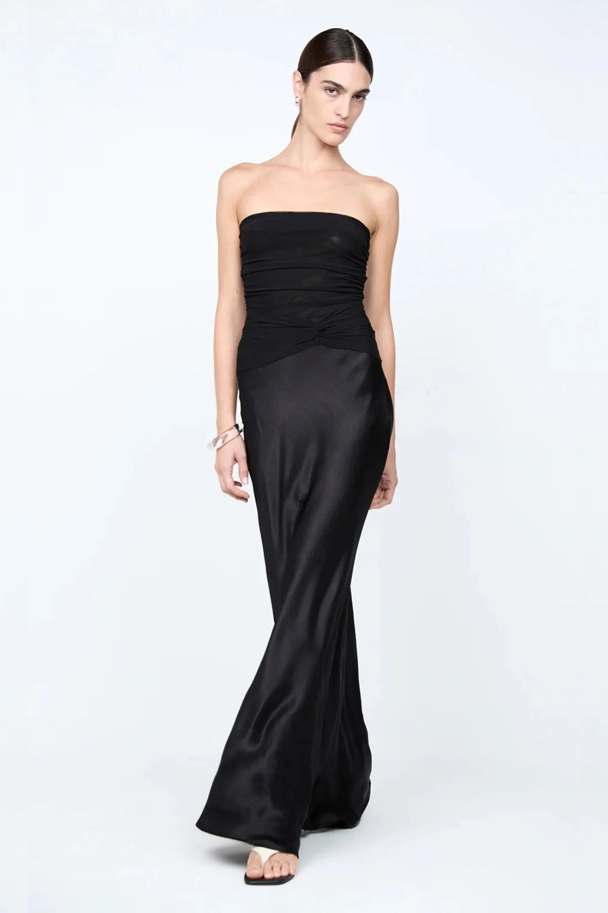Bec & Bridge Millah Strapless Dress - Black - Image 4