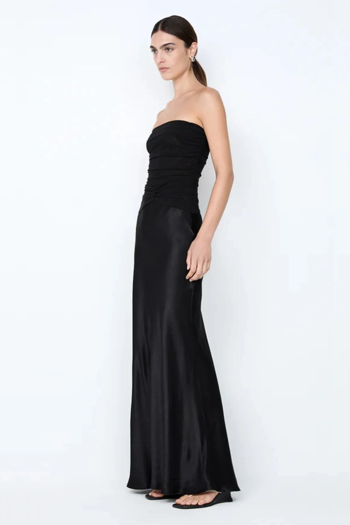 Bec & Bridge Millah Strapless Dress - Black - Image 6