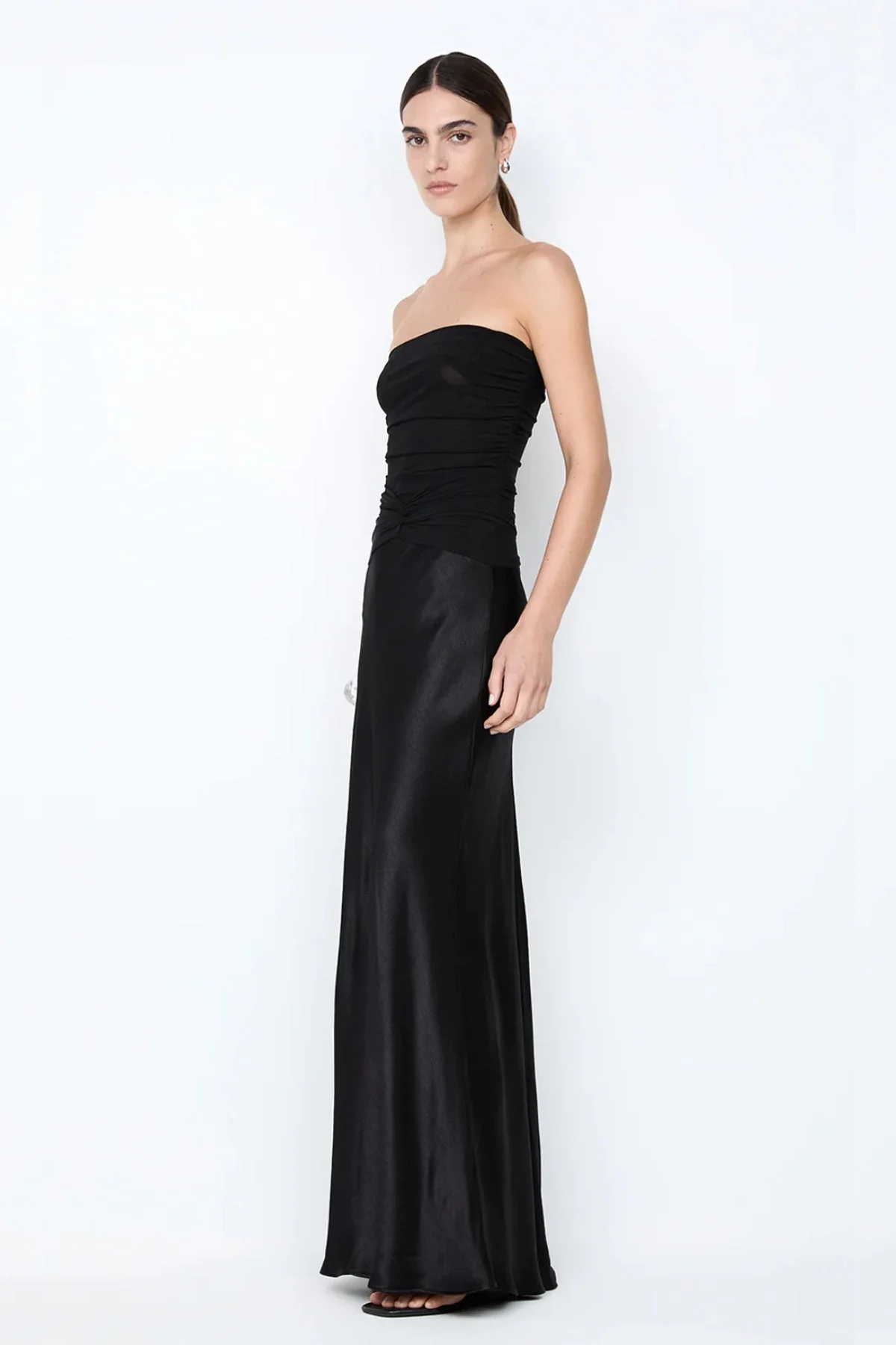 Bec & Bridge Millah Strapless Dress - Black - Image 7