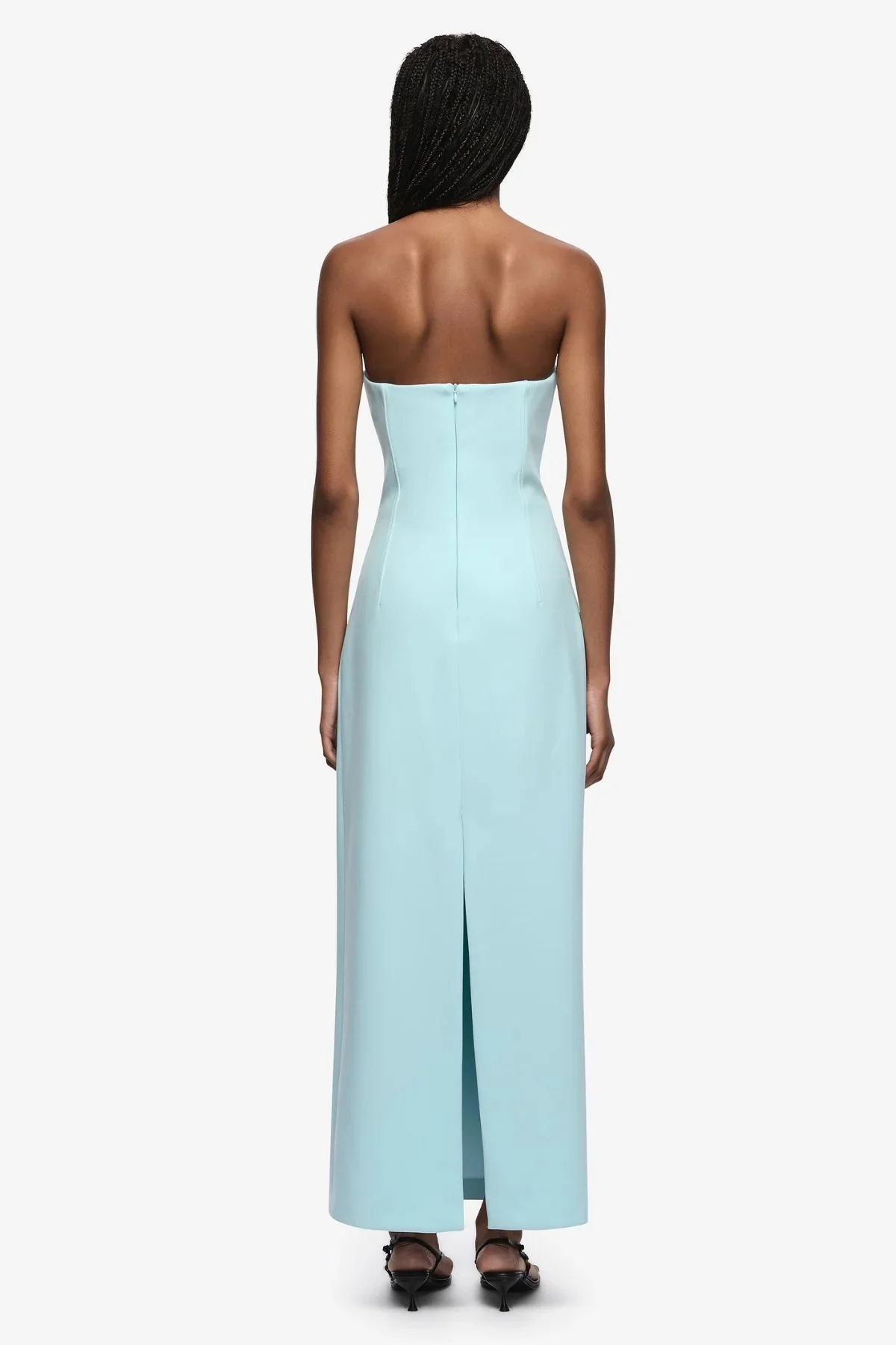 Bec & Bridge Romee Strapless Maxi Dress - Glacier Blue - Image 4