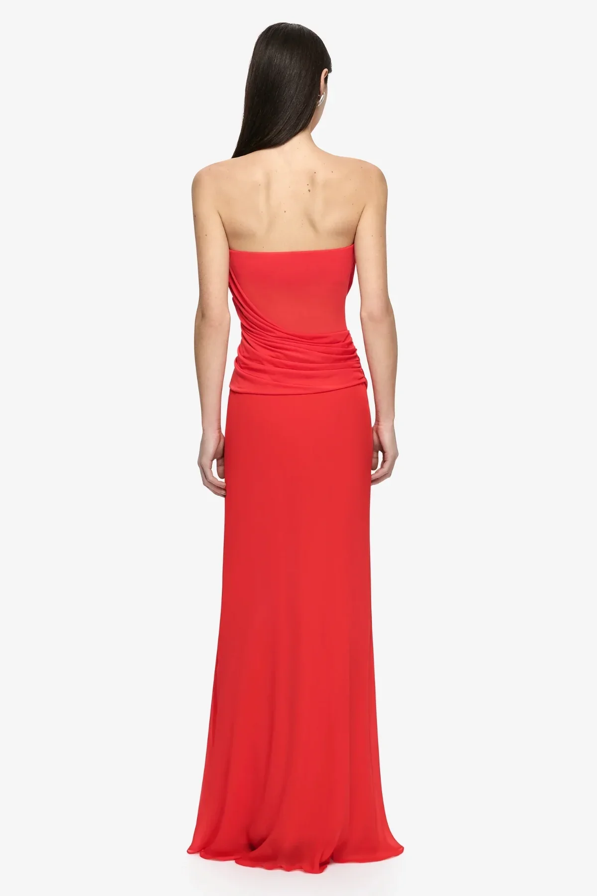 Bec & Bridge Xanthi Strapless Maxi Dress - Flame - Image 4