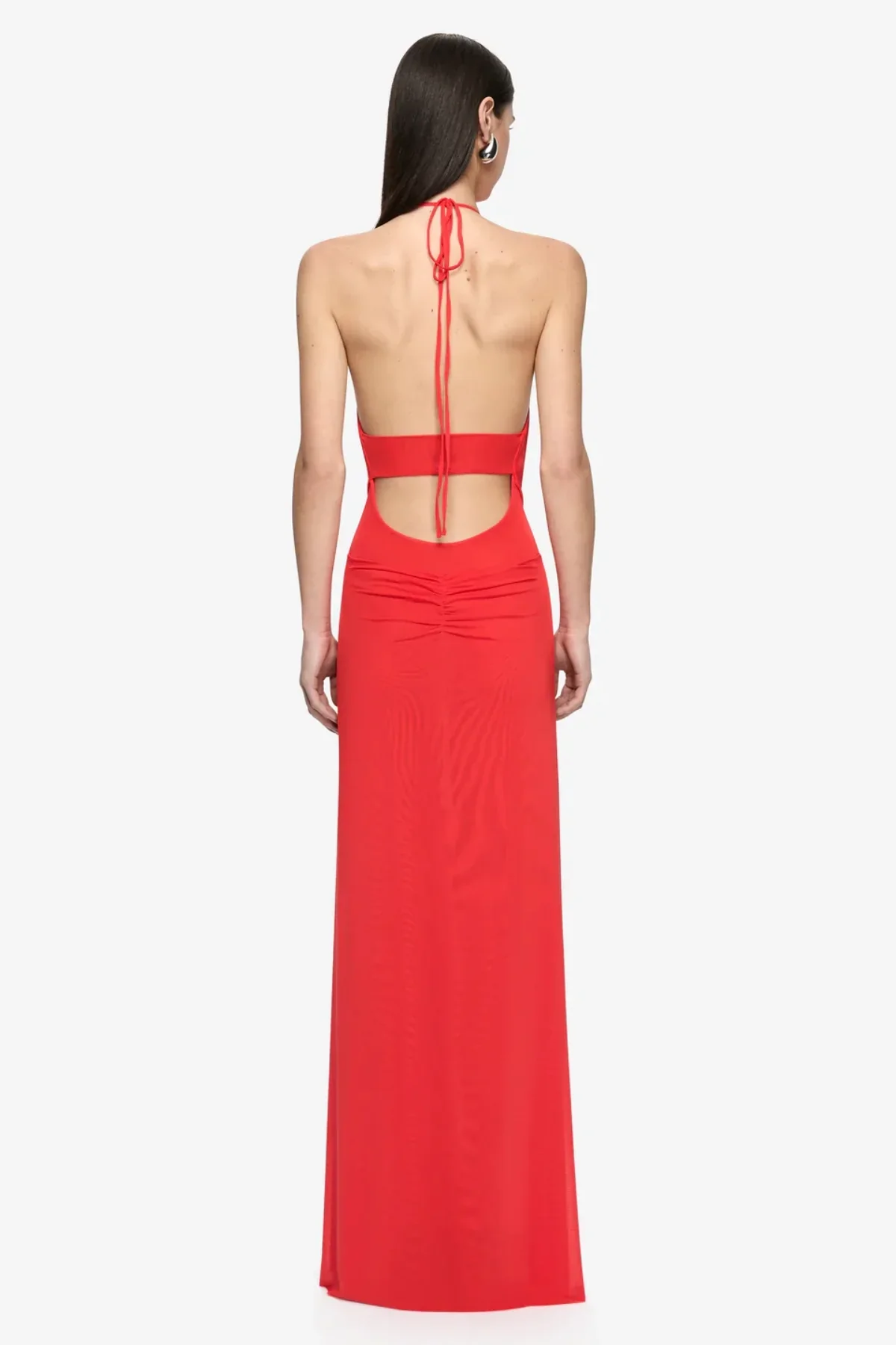 Bec & Bridge Xanthi V Neck Maxi Dress - Flame - Image 5