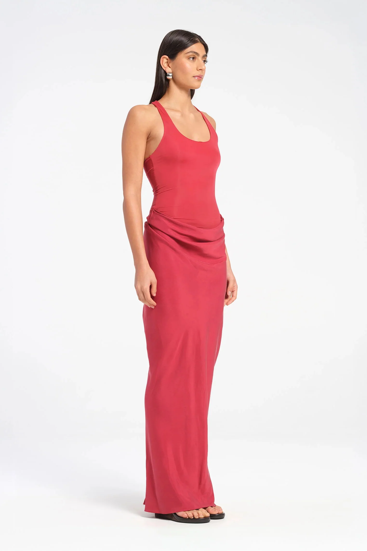 Benni Jade Maxi Dress - Scarlet - Image 3