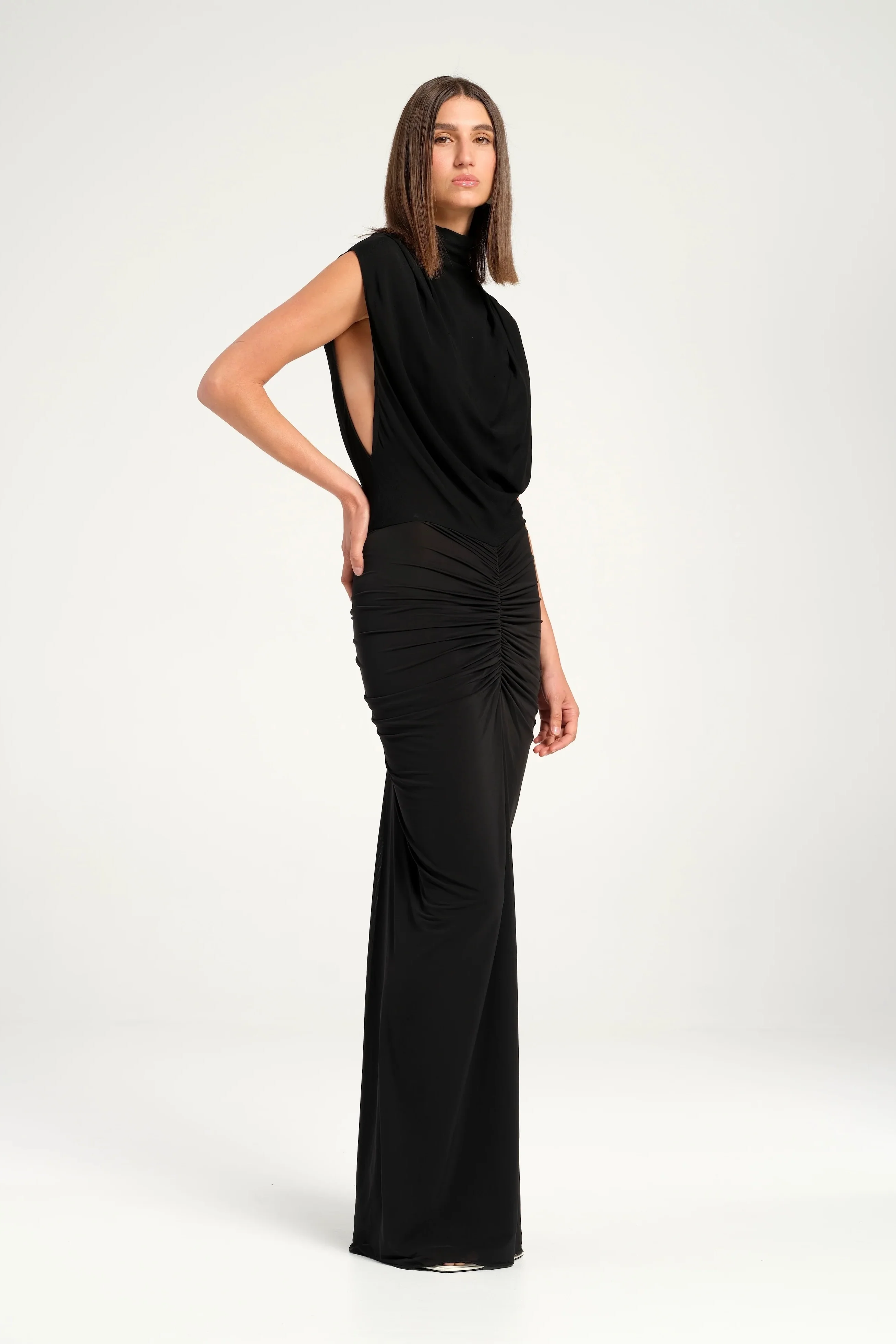Benni Willow Maxi Dress - Black - Image 2
