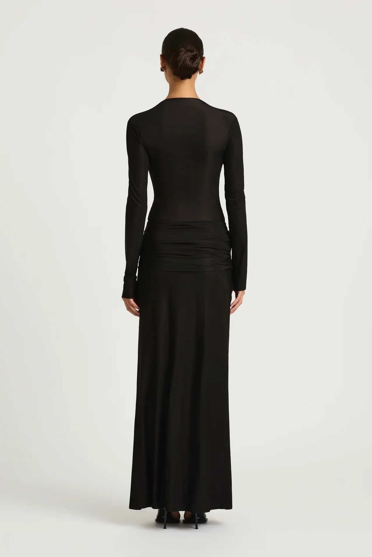 Benni Zuri Maxi Dress - Black - Image 3