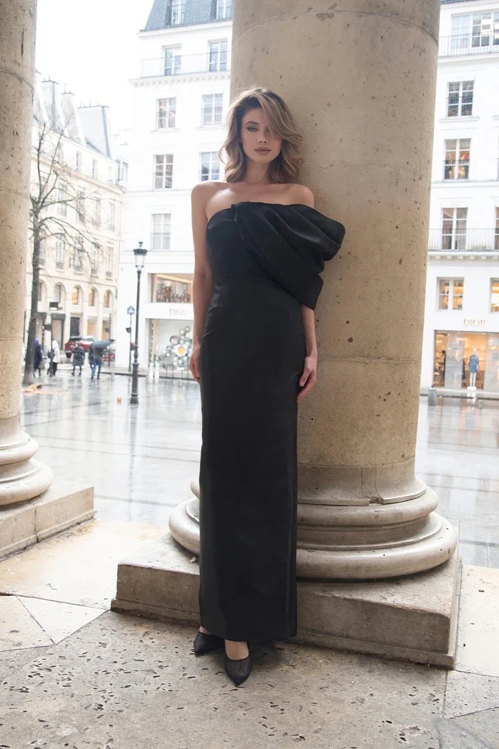 Bianca & Bridgett Selma Midi Dress - Black - Image 4