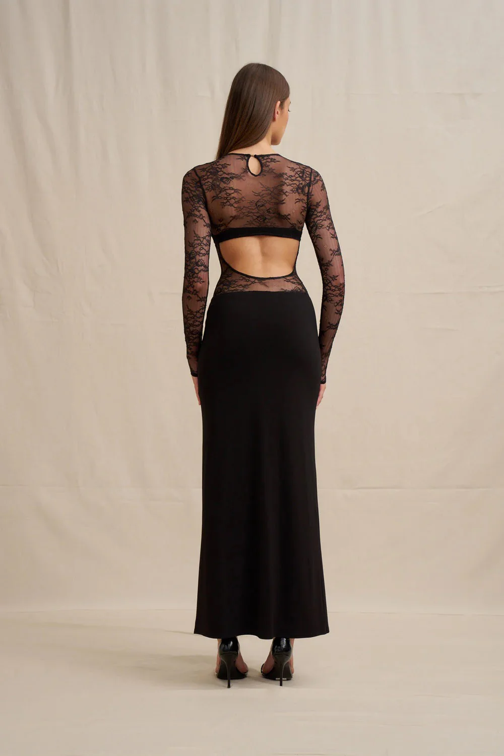 By Johnny Elara Lace Dress - Black - Image 5