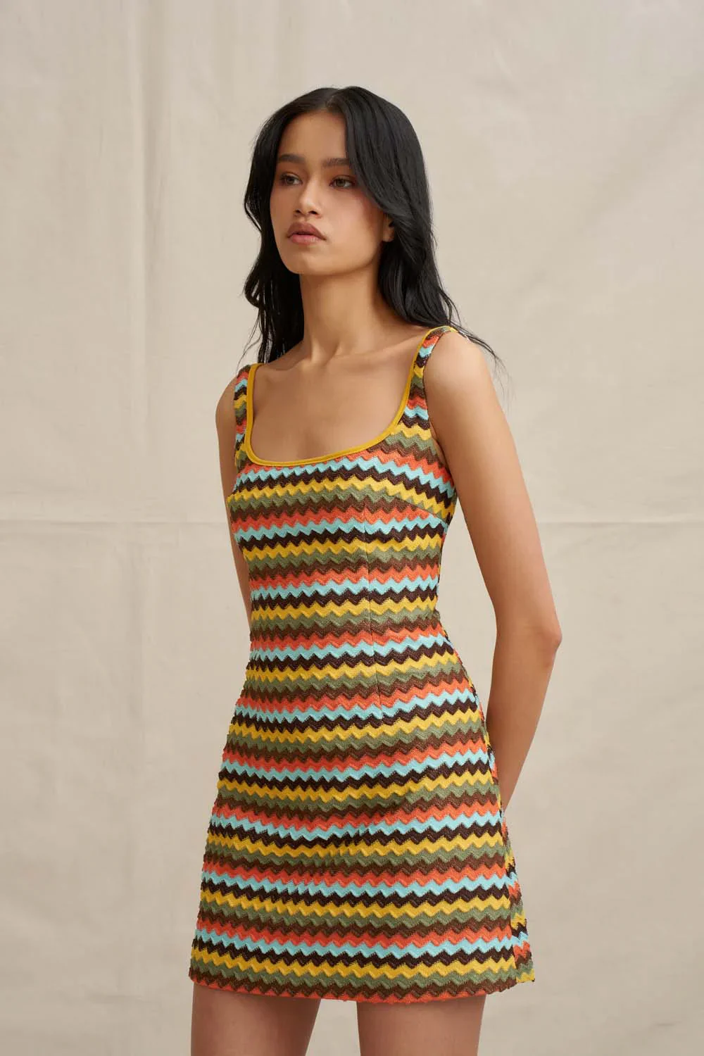 By Johnny Fontana Mini Dress - Multi - Image 8