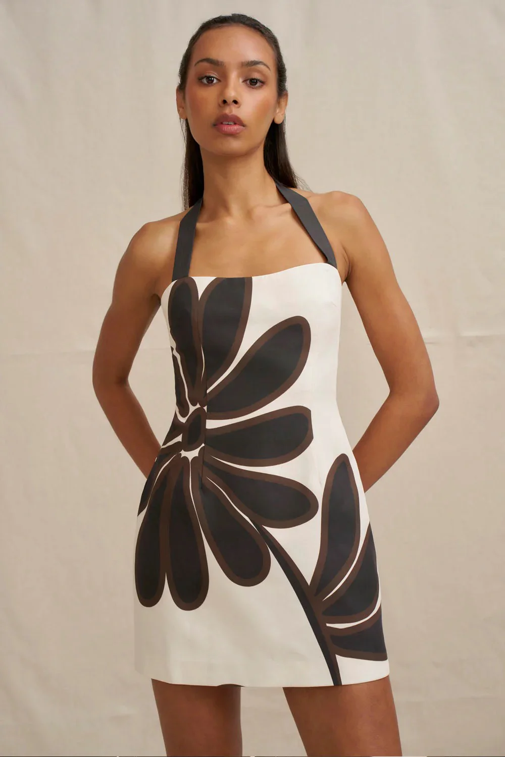 By Johnny Gerbera Mini Dress - Print - Image 2