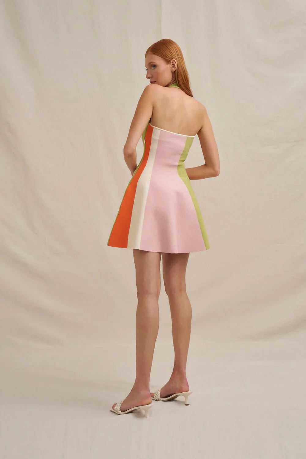 By Johnny Melon Stripe Knit Dress - Multi - Image 6
