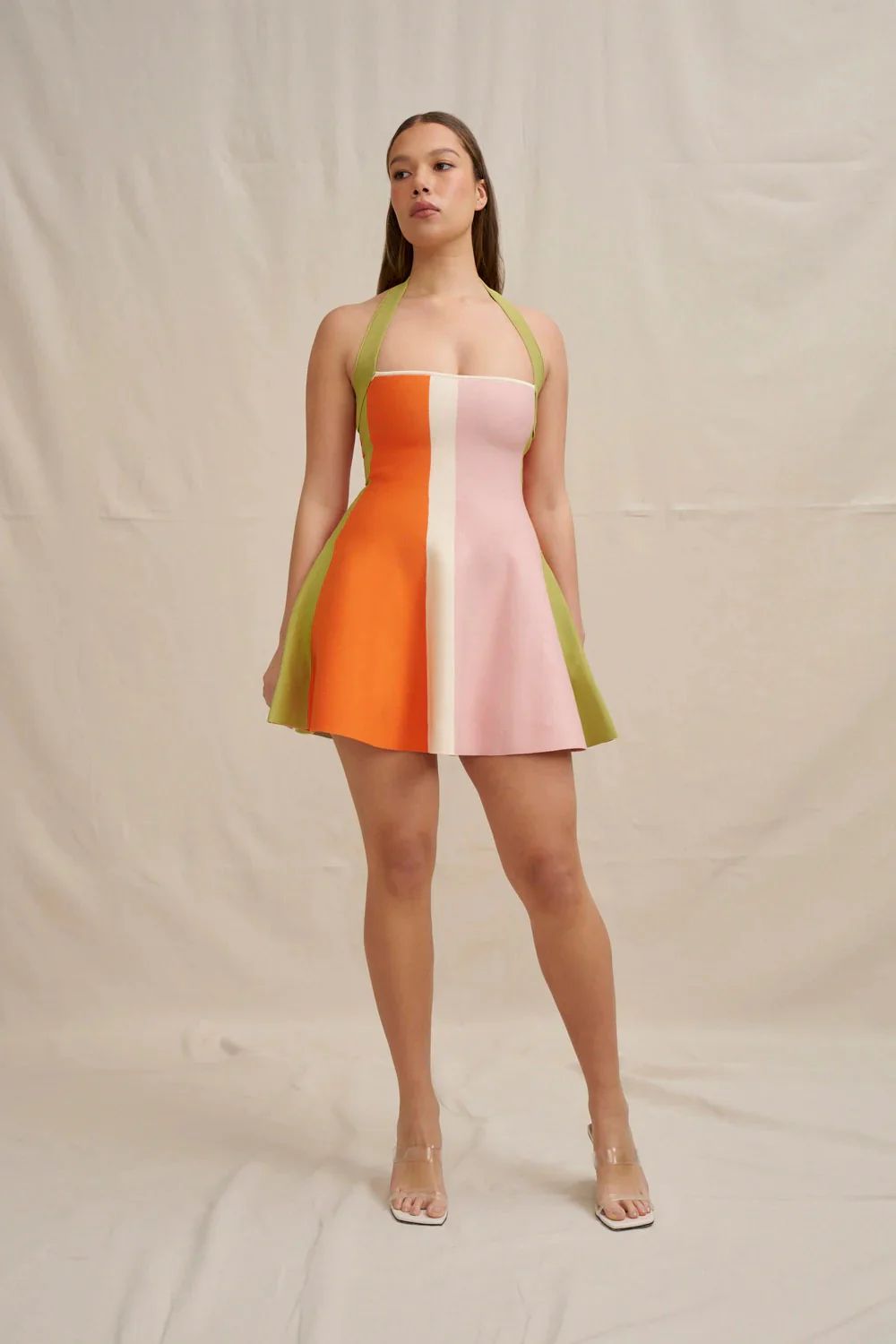 By Johnny Melon Stripe Knit Dress - Multi - Image 7