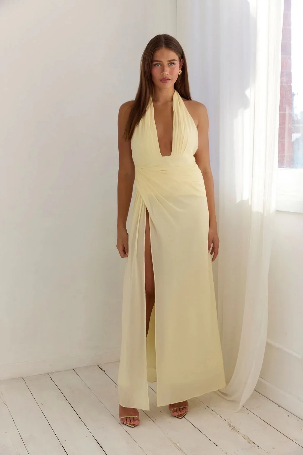 Caliá Antonia Gown - Baby Yellow - Image 4