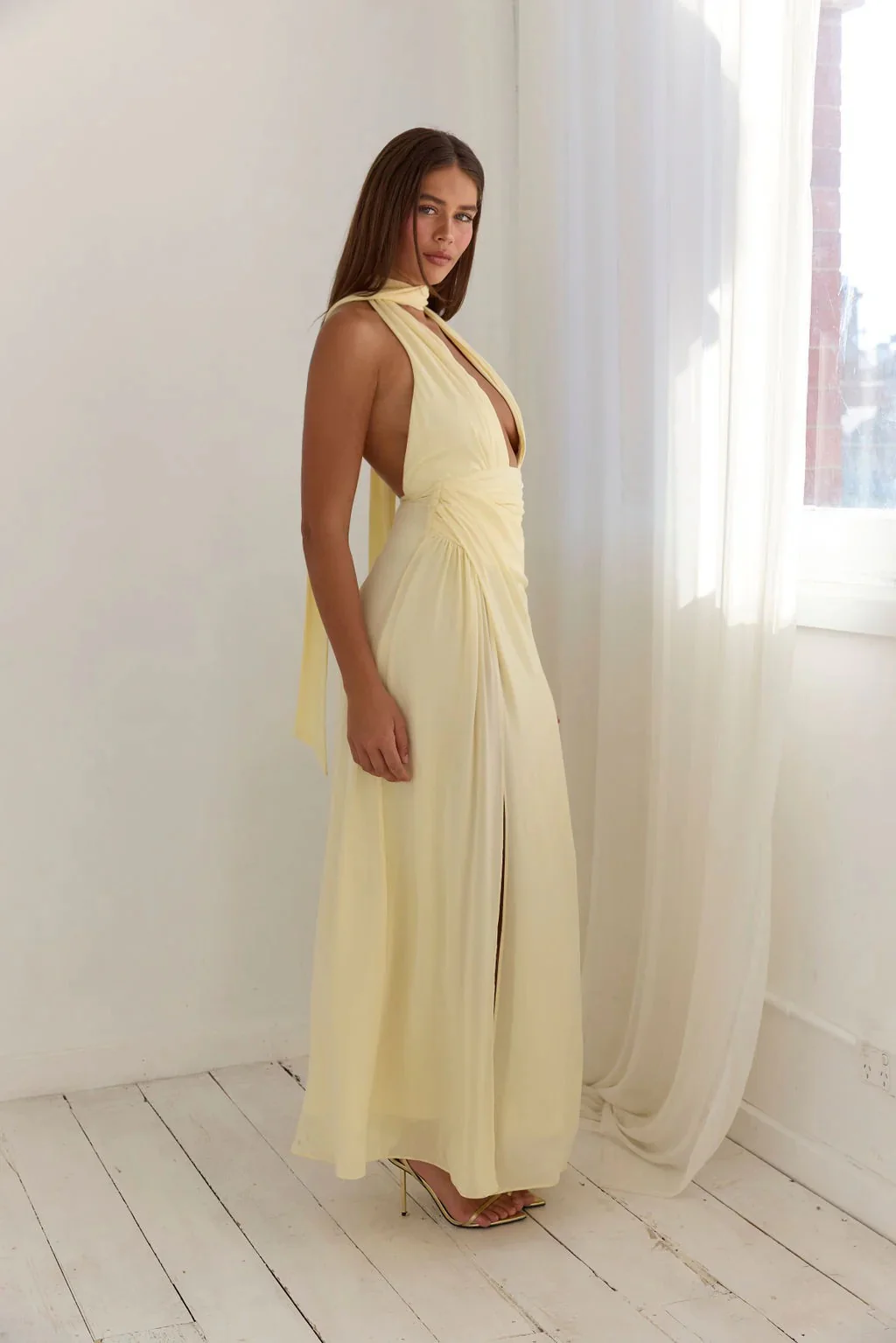 Caliá Antonia Gown - Baby Yellow - Image 5