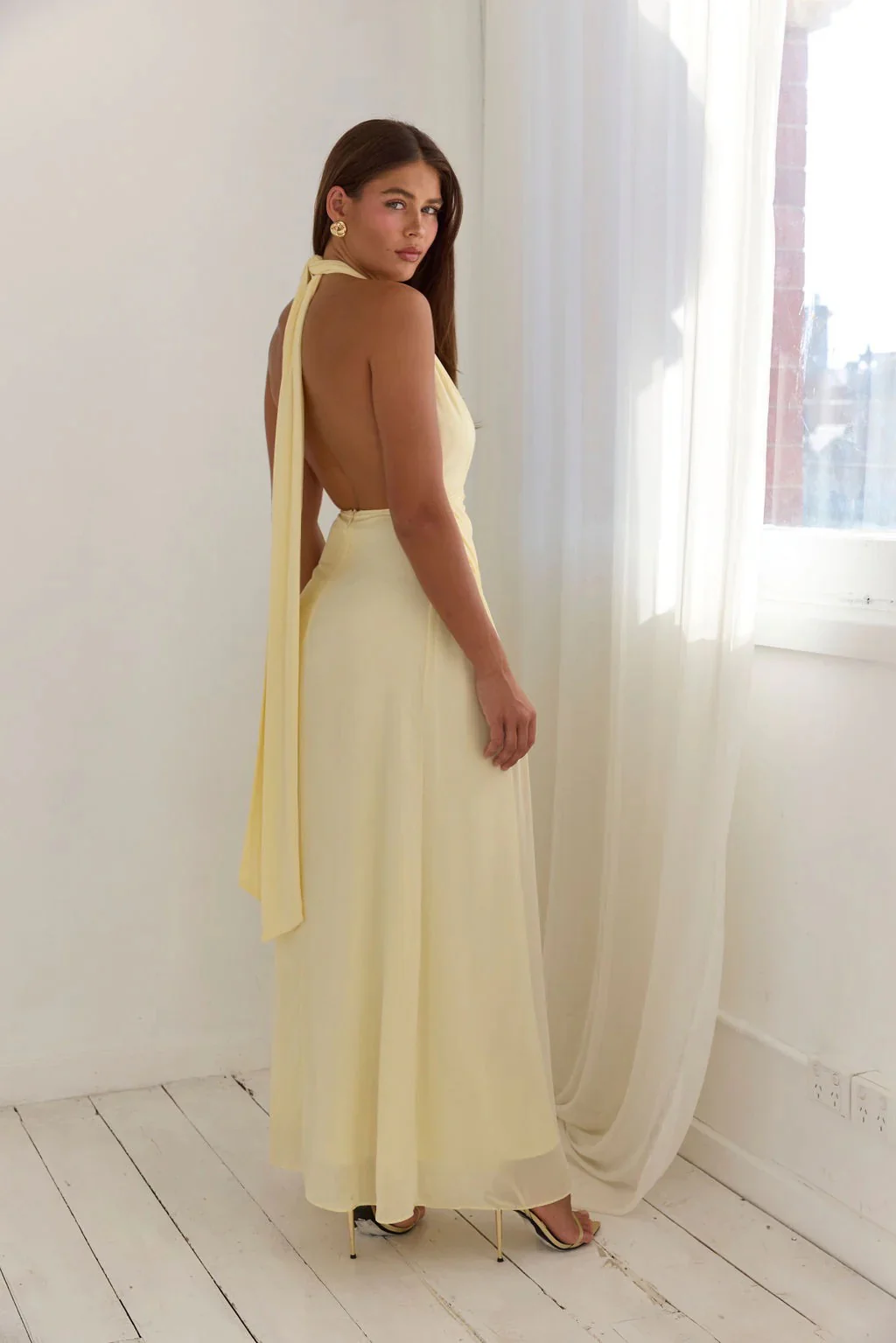 Caliá Antonia Gown - Baby Yellow - Image 7