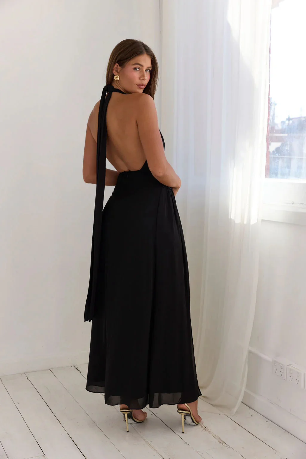 Caliá Antonia Gown - Black - Image 5