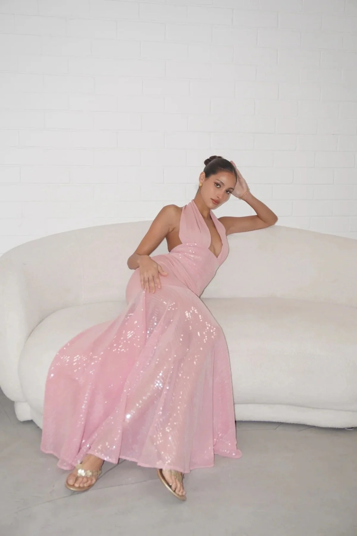 Deconduarte Florian Dress - Pink - Image 11