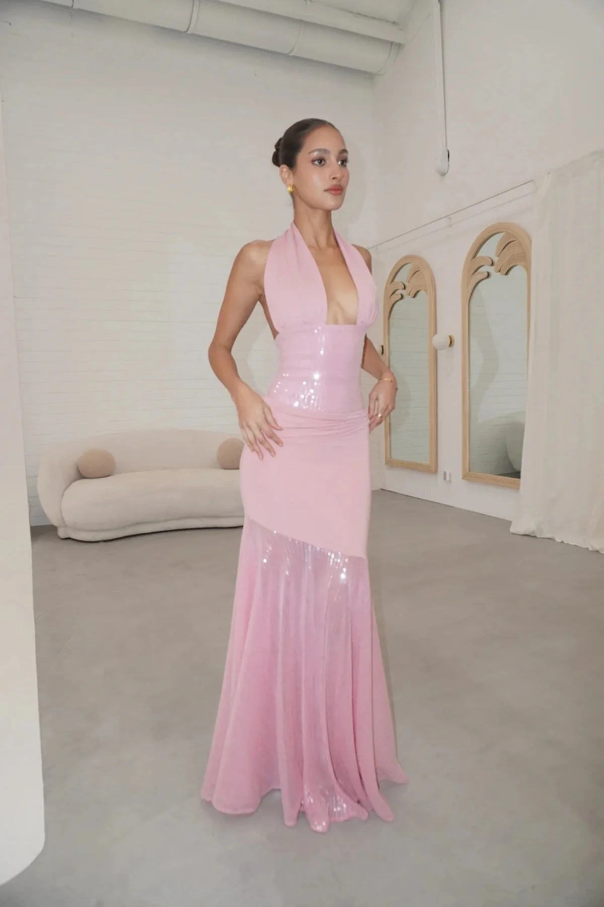 Deconduarte Florian Dress - Pink - Image 12