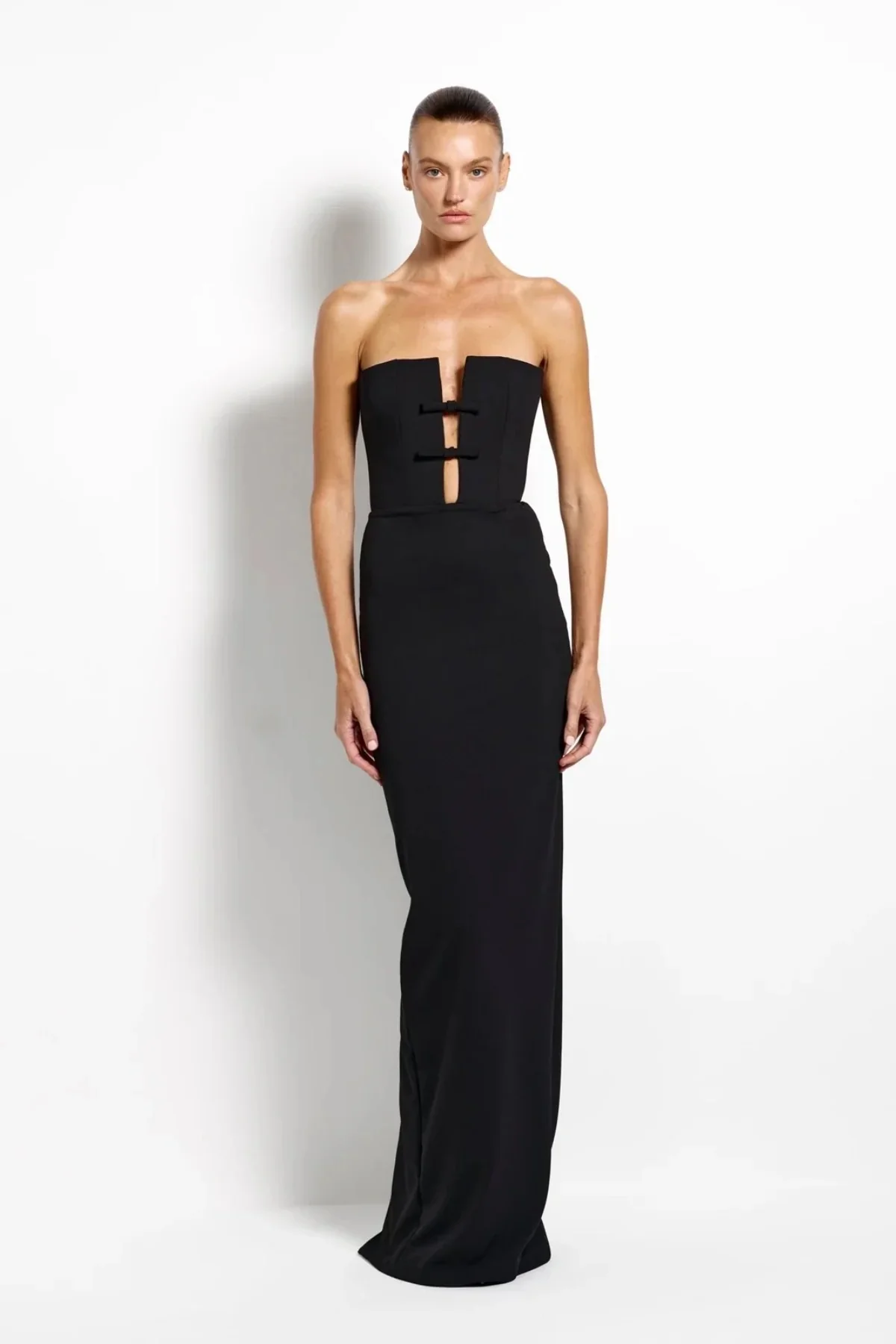 Effie Kats Addison Gown - Black