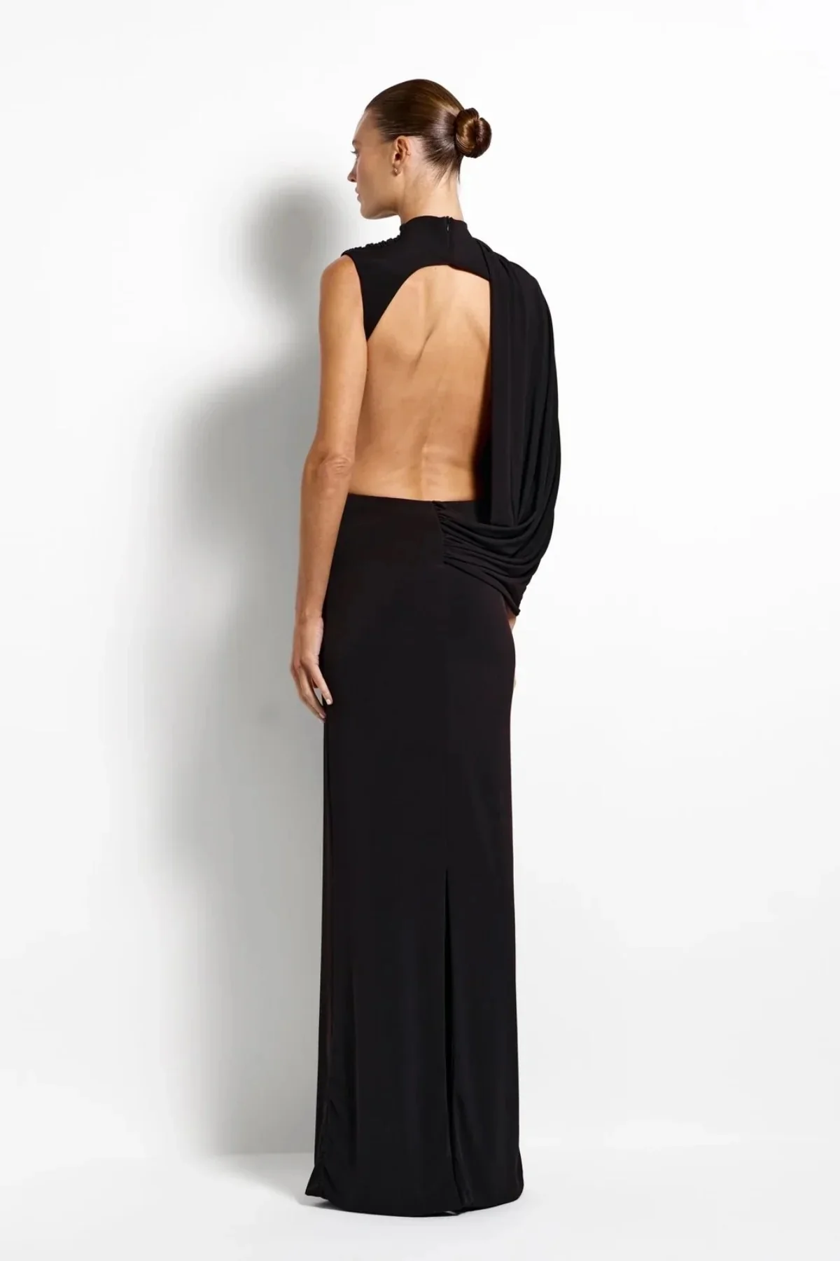 Effie Kats Aleksi Gown - Black - Image 4