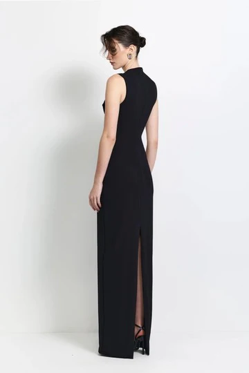 Effie Kats Bloom Gown - Black - Image 5