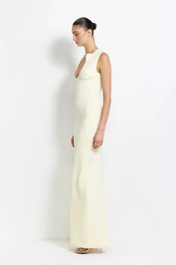 Effie Kats Bloom Gown - Lemon - Image 3