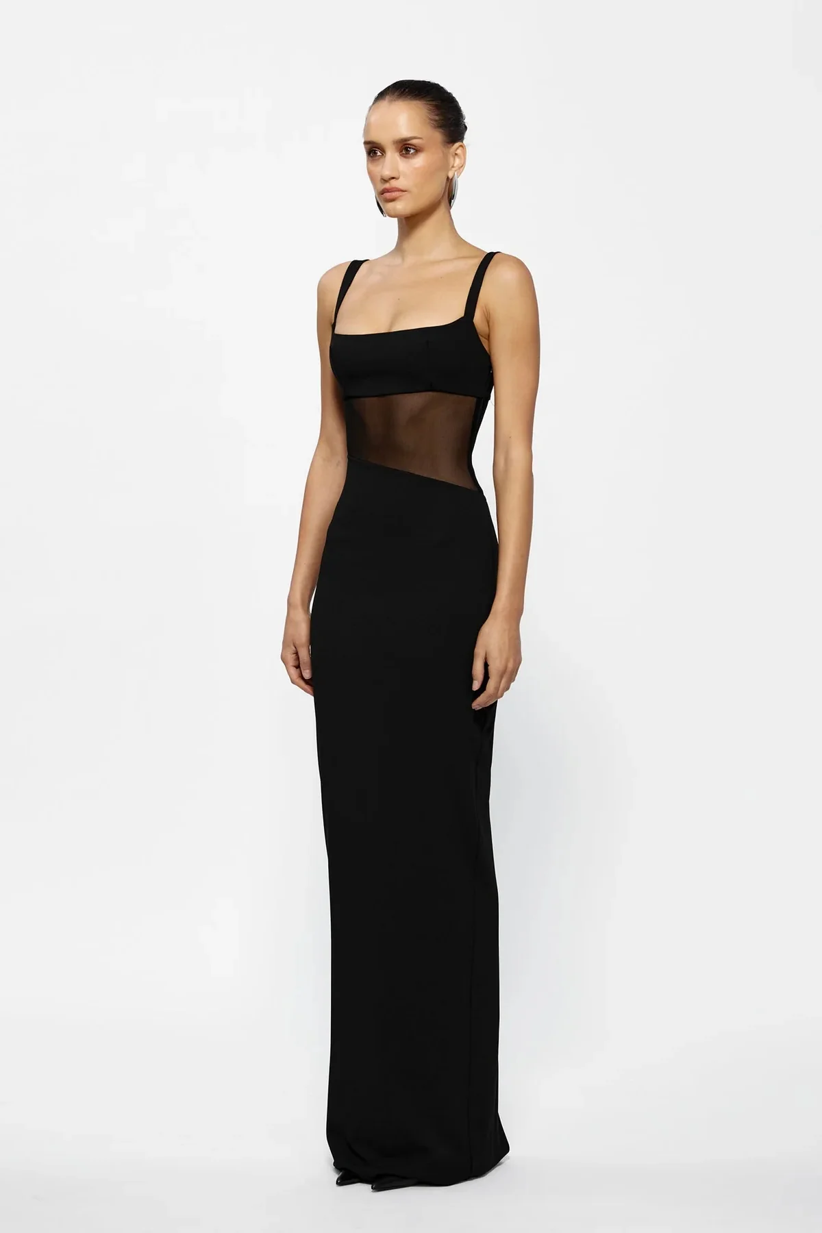 Effie Kats Cyia Gown - Black - Image 2