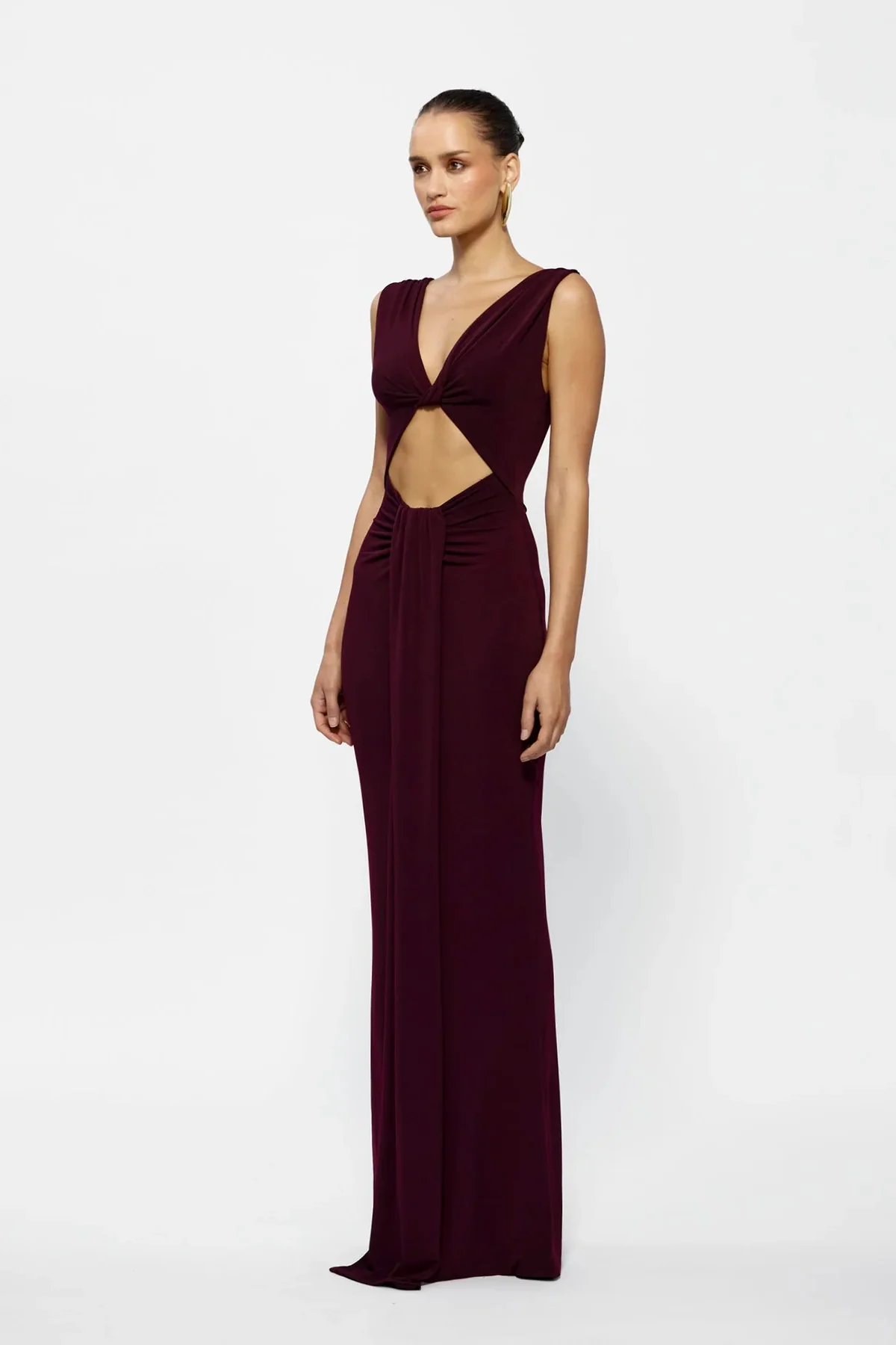 Effie Kats Faith Dress - Black Cherry - Image 7