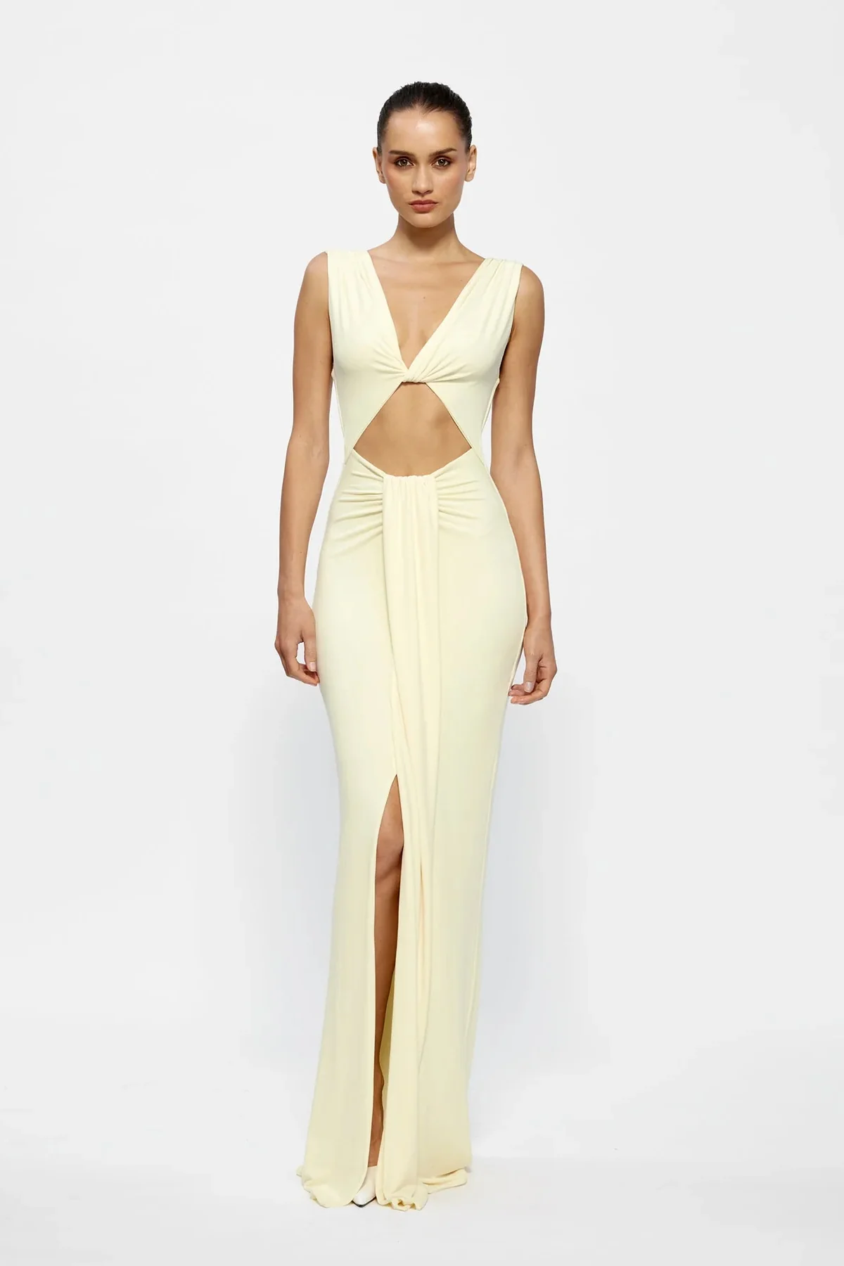 Effie Kats Faith Dress - Lemon - Image 2