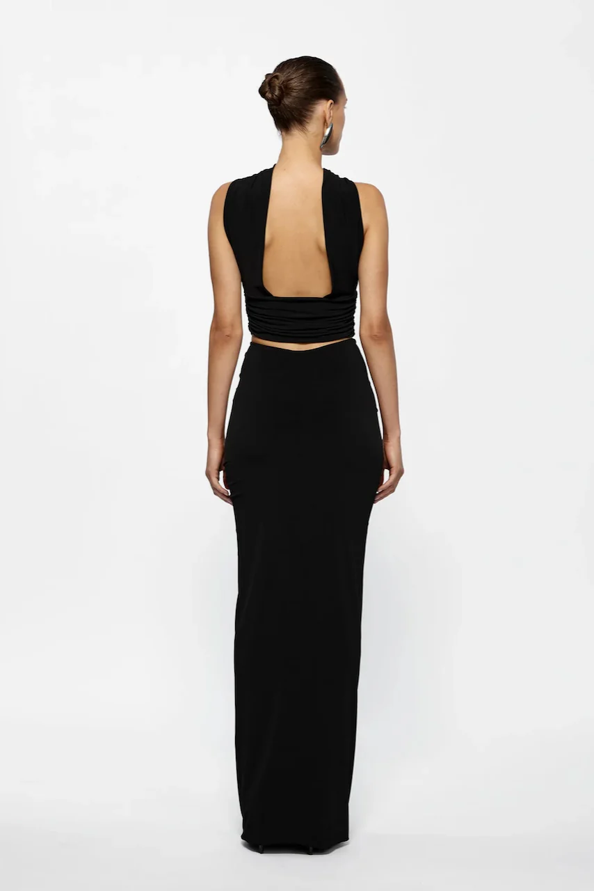 Effie Kats Kayson Maxi Skirt - Black - Image 4