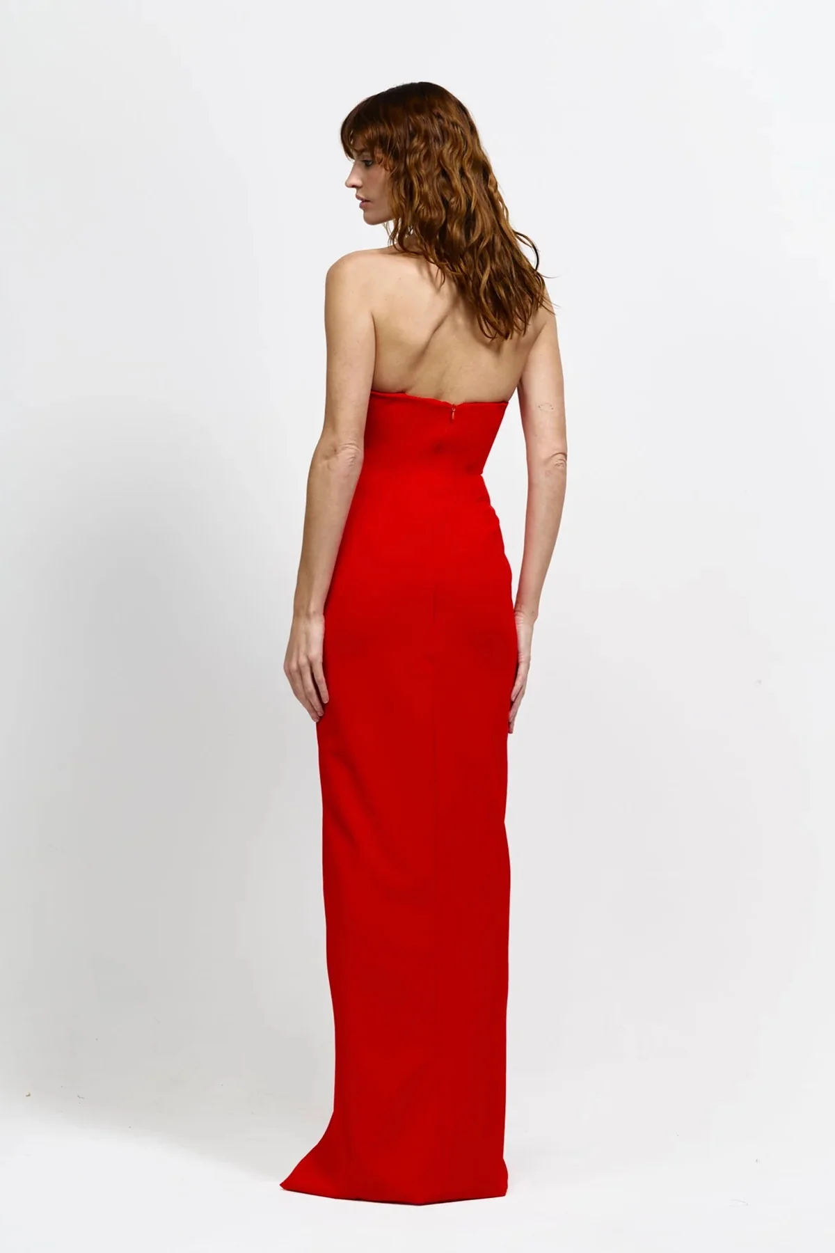 Effie Kats Lani Gown - Red - Image 4