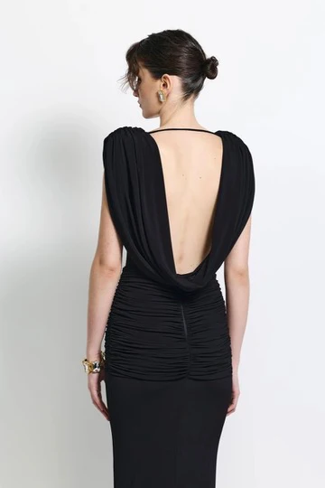 Effie Kats Steele Gown - Black - Image 3